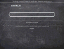 Tablet Screenshot of camkittys.net